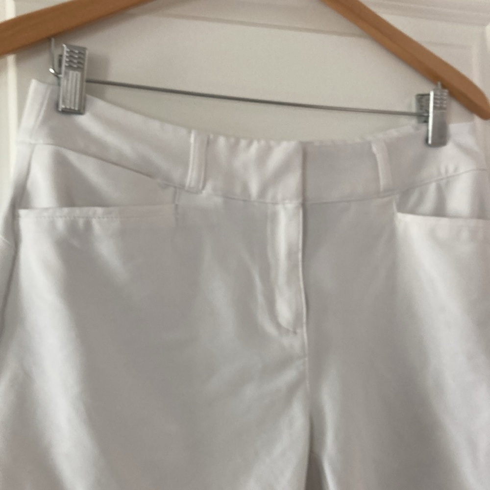 Adidas 8 shorts athletic white workout pockets golf - Picture 4 of 10